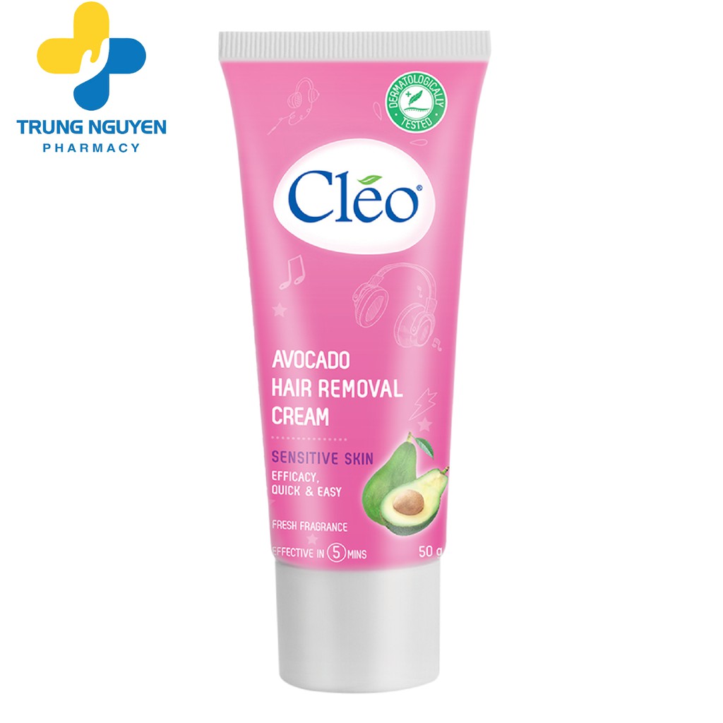 [HCM]Cléo - Kem Bơ Tẩy Lông 50G (Dành Cho Da Nhạy Cảm)