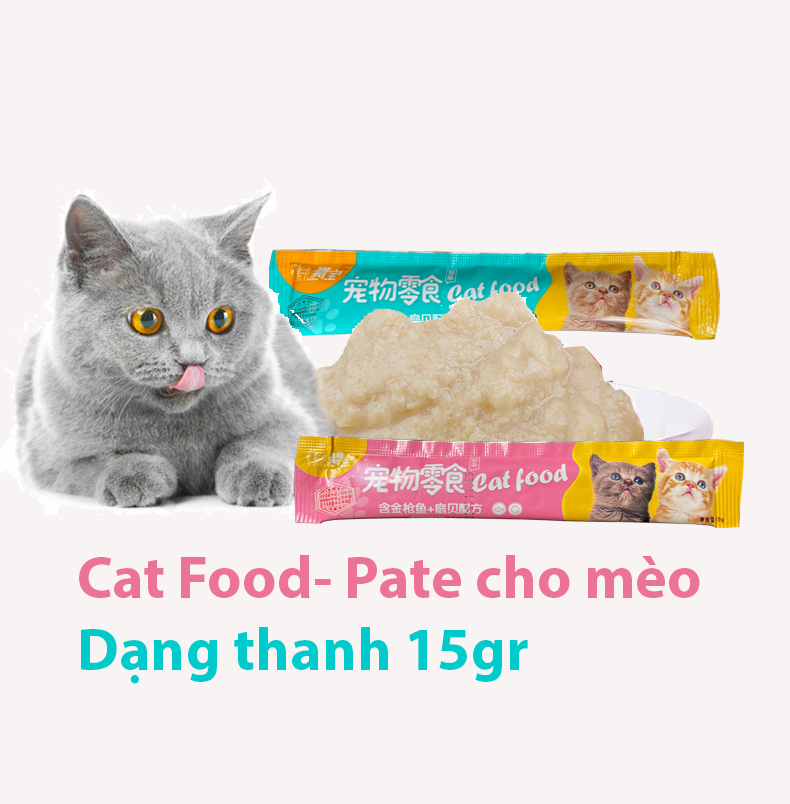 Thanh pate cho mèo 15gr