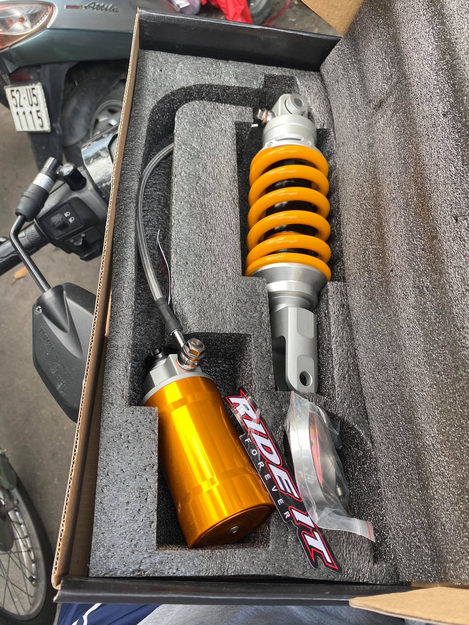 Phuộc ohlins bình dầu cho R15 Fz