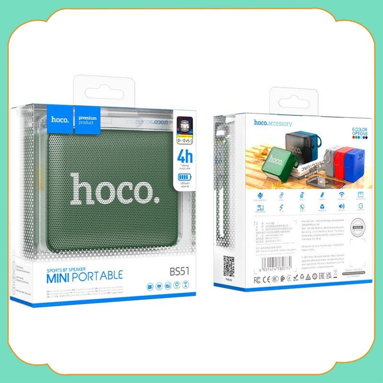 LOA BLUETOOTH HOCO BS51