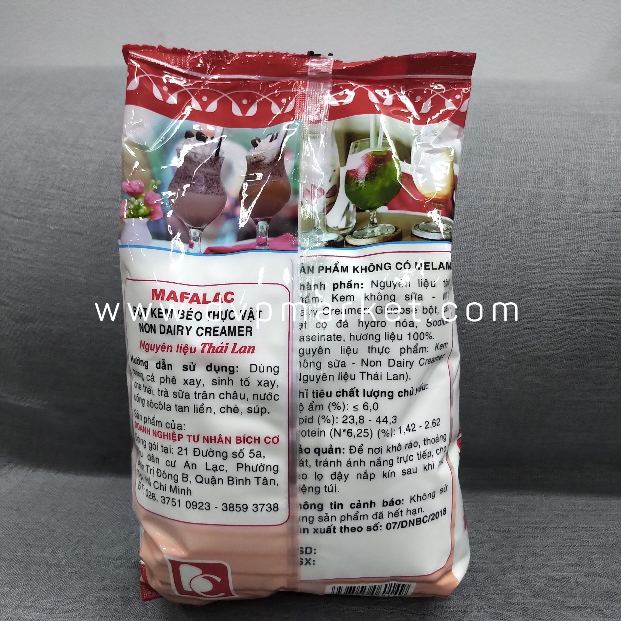 Bột Kem Béo pha trà sữa Thái Lan Mafalac 1kg