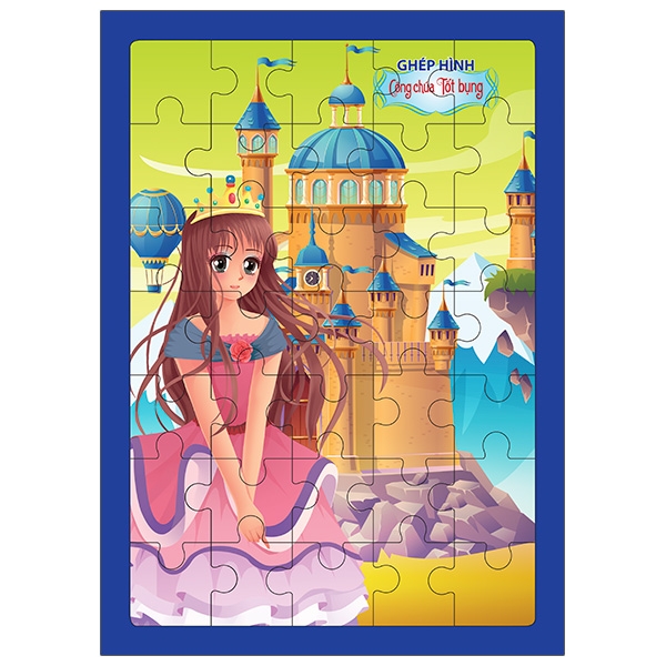 Fahasa - ghép hình công chúa tốt bụng