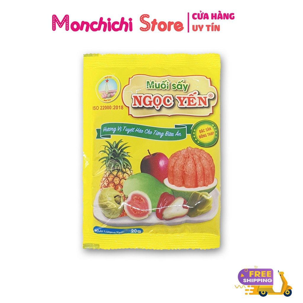 Muối sấy ngọc yến gói 20g