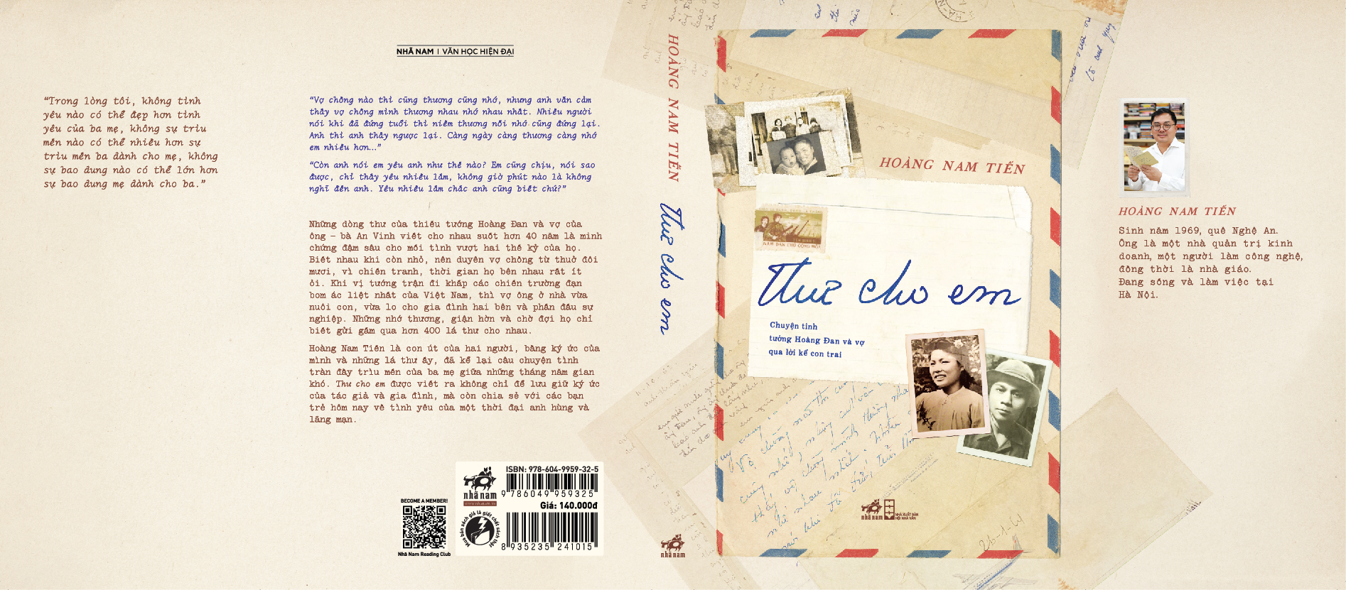Book - Letter to You (Hoang Nam Tien) (Nha Nam)