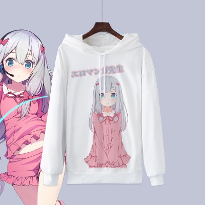 Sale 50% áo hoodie nỉ ấm anime eromanga sensei cực hot!!! đủ size 20 -80kg giá học sinh