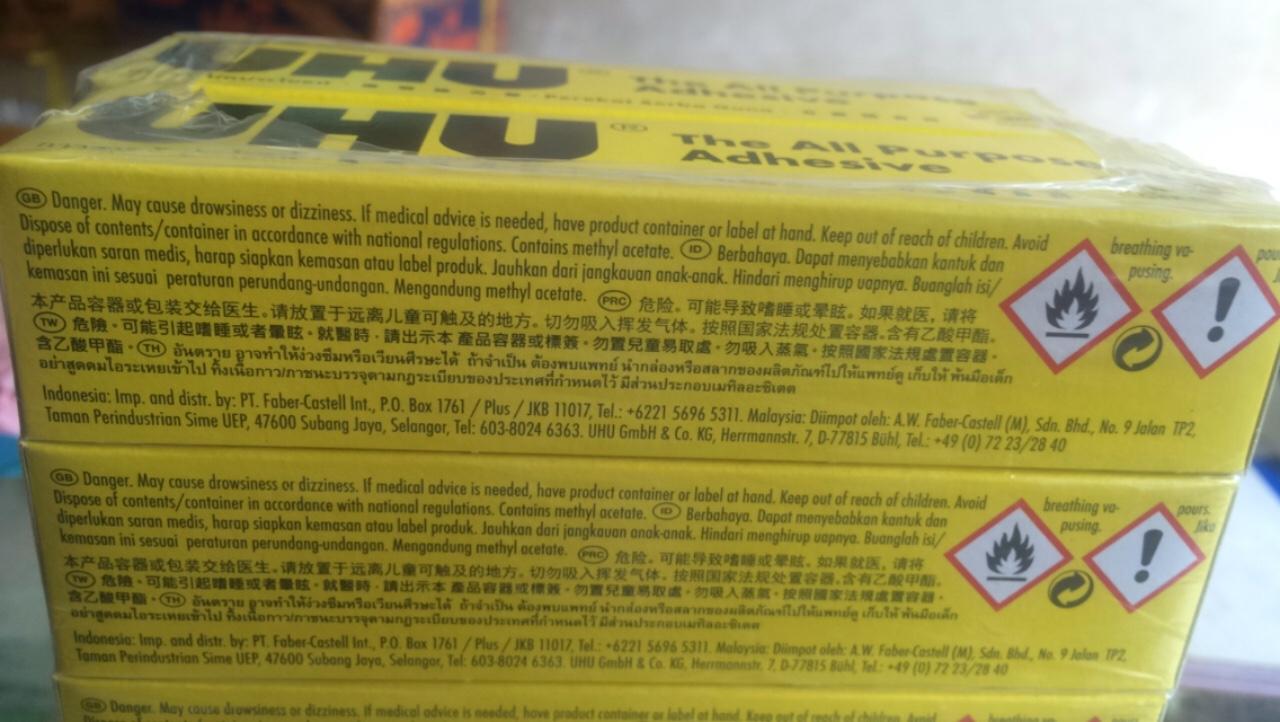 [HCM]Combo 10 hộp keo dán vải UHU