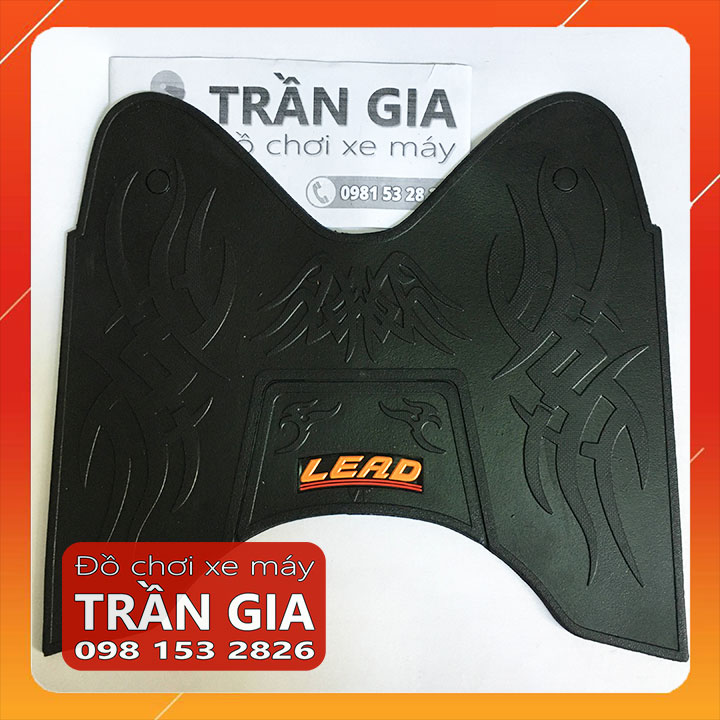 [FreeshipMAX] Thảm lót để chân xe Lead 2009-2010-2011-2012 tấm trải sàn gác chân cao su
