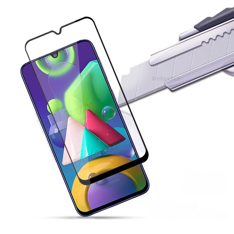 Cường lực full màn cho Samsung Galaxy M21 (Đen)