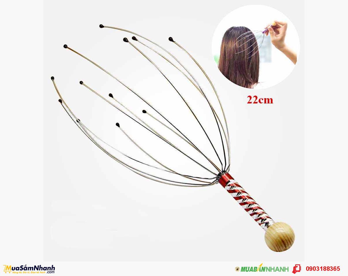 [HCM]Dụng Cụ Massage Đầu Bằng Tay Thư Giản