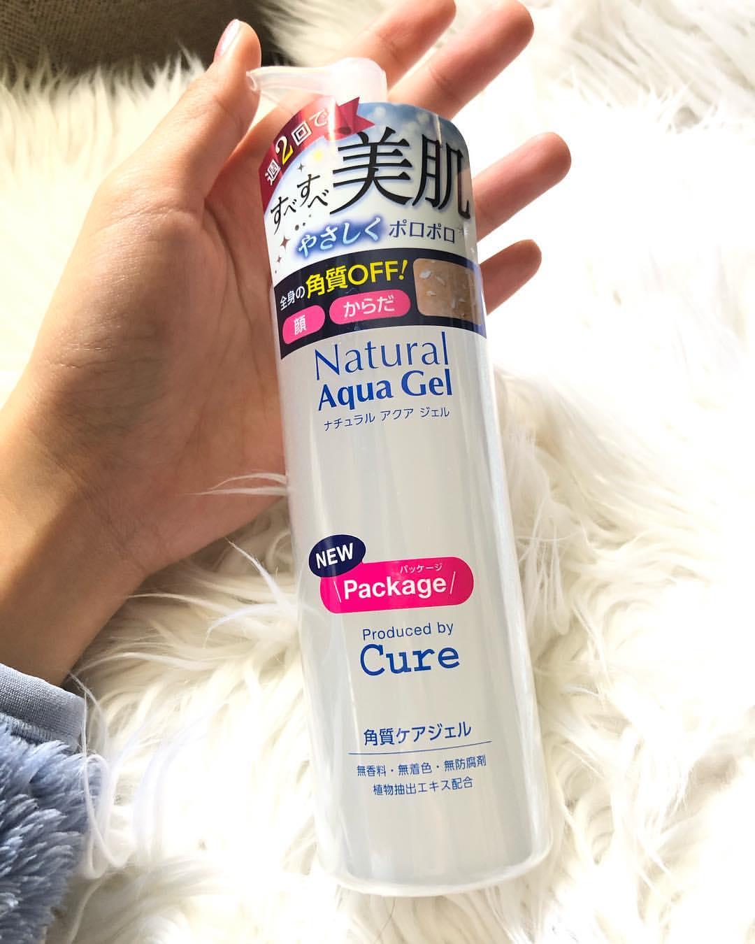 Tẩy da chết Cure Natural Aqua Gel Nhật bản mẫu mới nhất