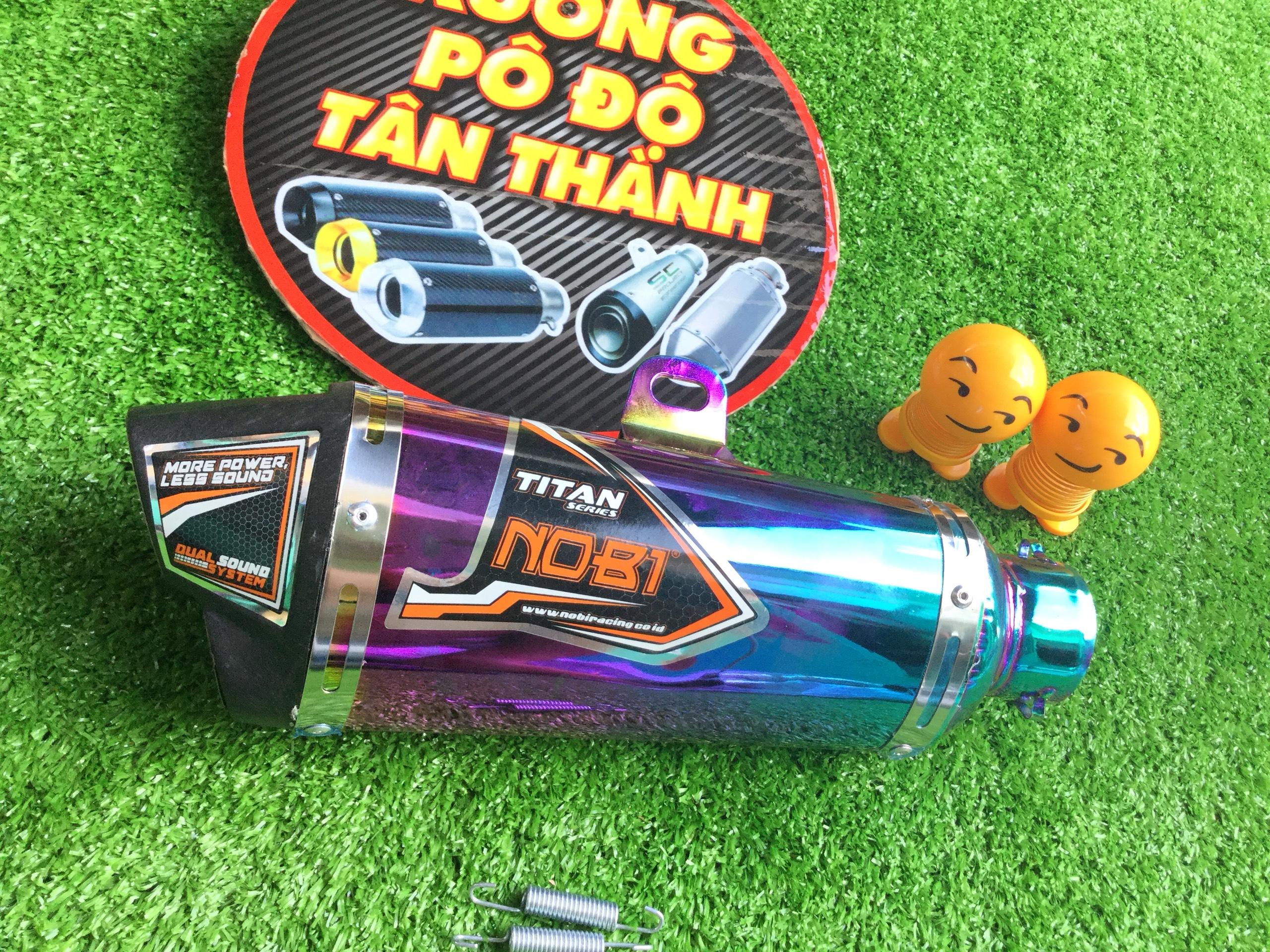Bộ pô nobi titan full cổ titan winer, sonic,...