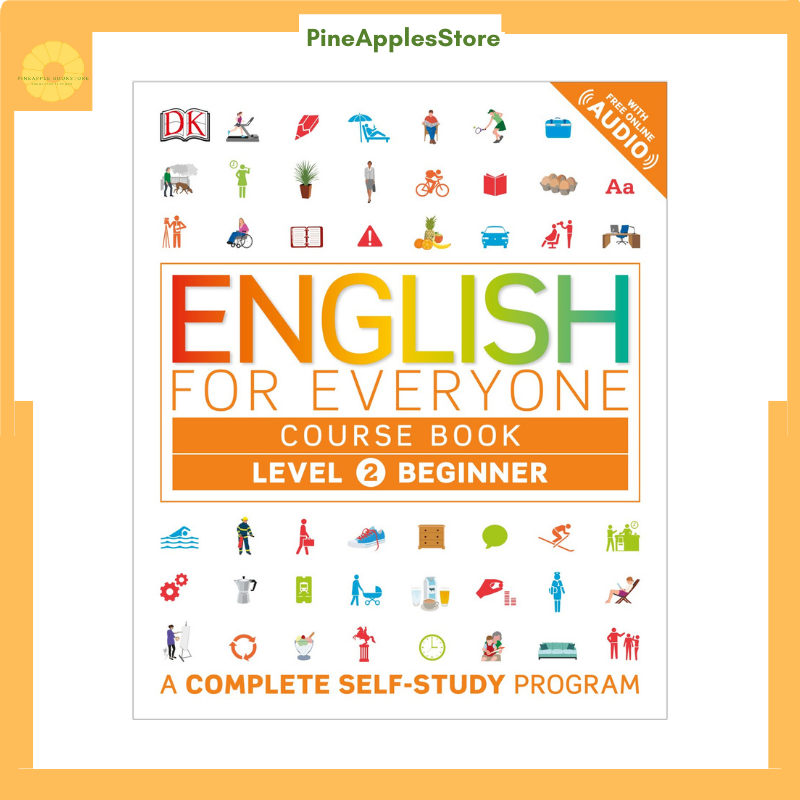 Sách English for Everyone Level 2 Beginner  Course Book&Practice Book