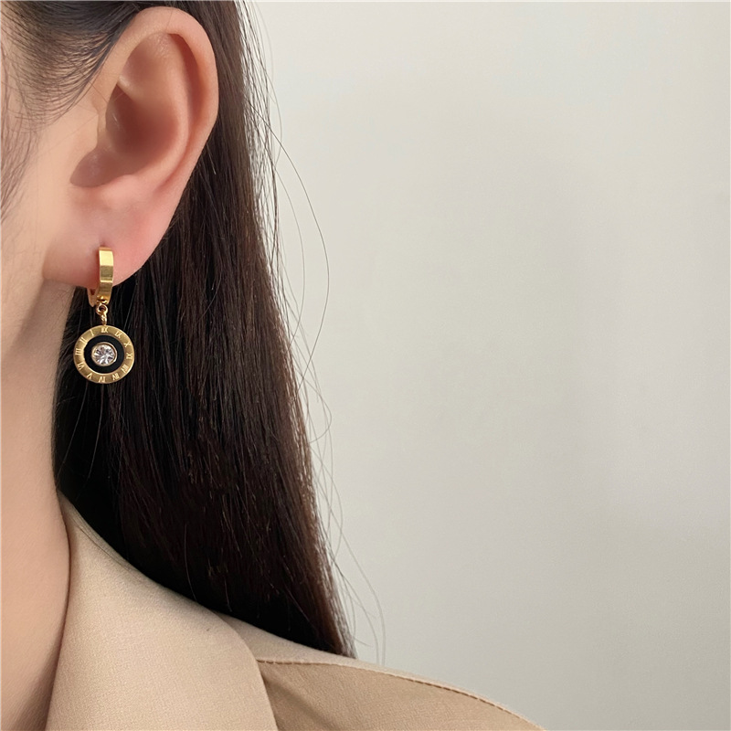 Bông khoen tròn bông tai khoen bông tai khoen tròn - Hàng chuẩn titan dày màu sắc bóng đẹp - Cam kết 1 đổi 1 nếu đen và gỉ sét