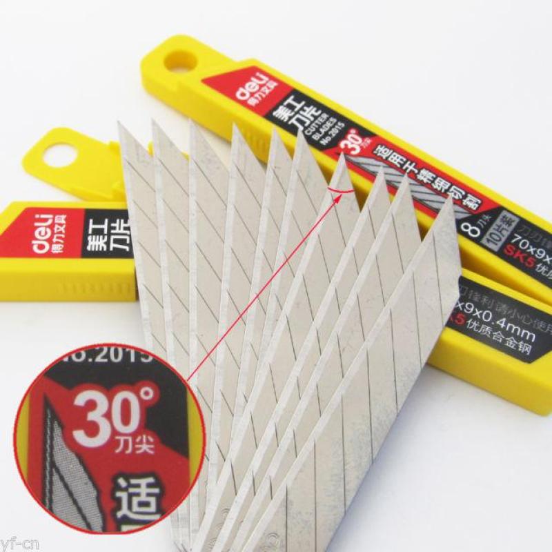Mua Lưỡi dao rọc giấy Deli 2015 - lưỡi 30 độ (combo 2 hộp)