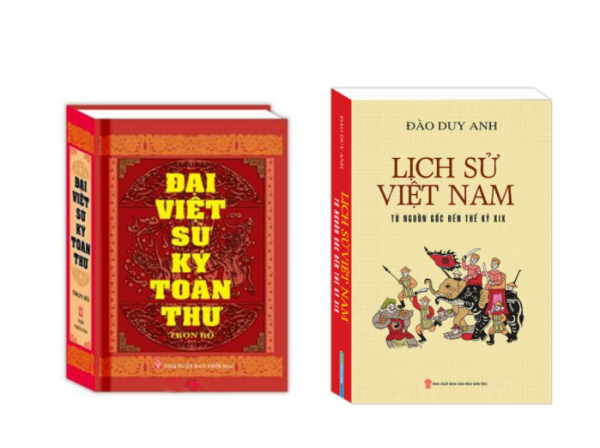 Combo 2 cuốn Đại Việt sử ký toàn thư + Lịch sử Việt Nam từ nguồn gốc đến thế kỷ XIX( Cứng )