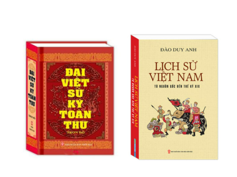 Combo 2 cuốn Đại Việt sử ký toàn thư + Lịch sử Việt Nam từ nguồn gốc đến thế kỷ XIX( Cứng )