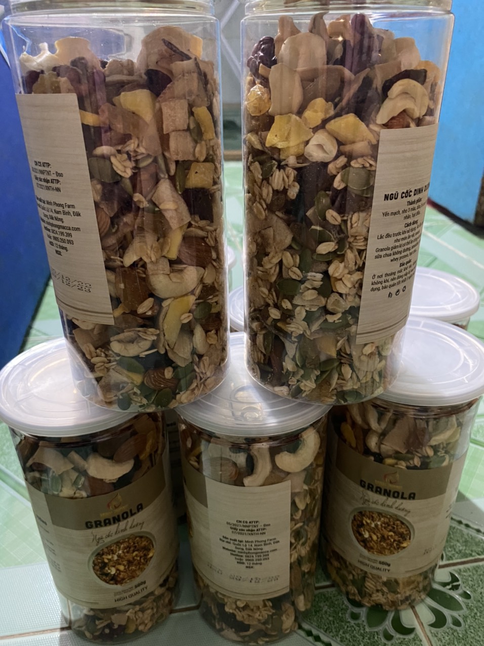 500GR GRANOLA - NGŨ CỐC DINH DƯỠNG