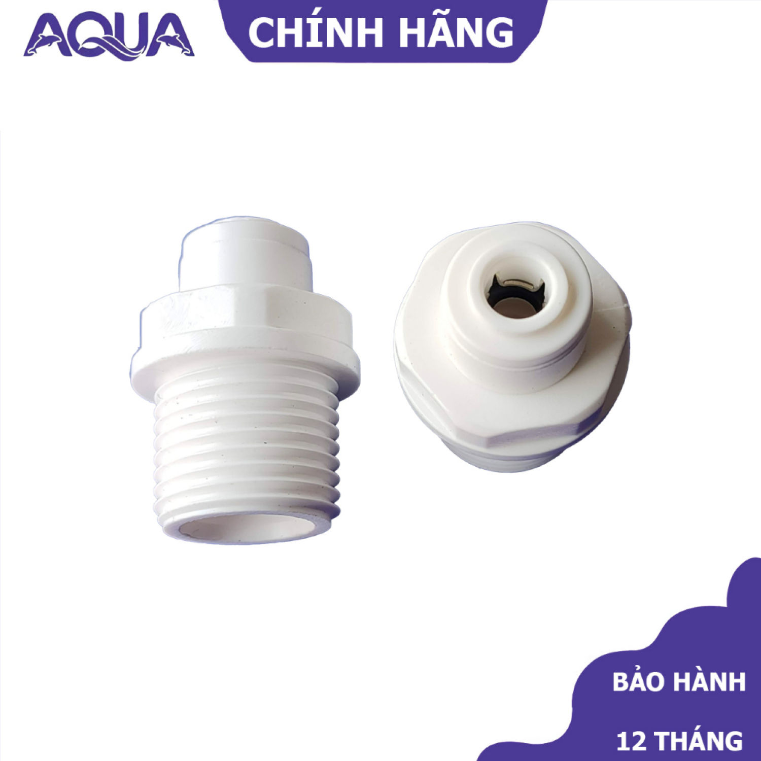 Nối thẳng ren ngoài 21 ra dây 6 - Nối nhanh
