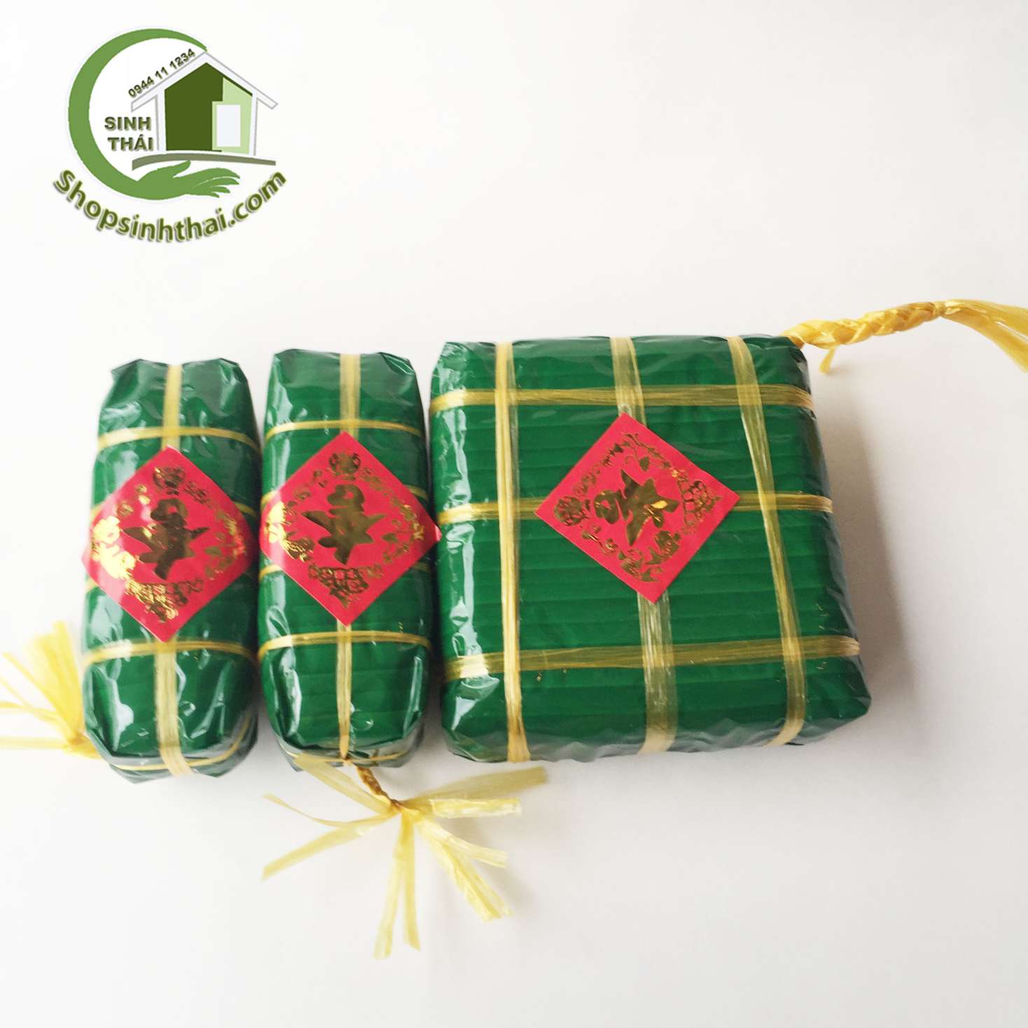 [HCM]Bánh chưng giả 20cm x 20cm x 10cm