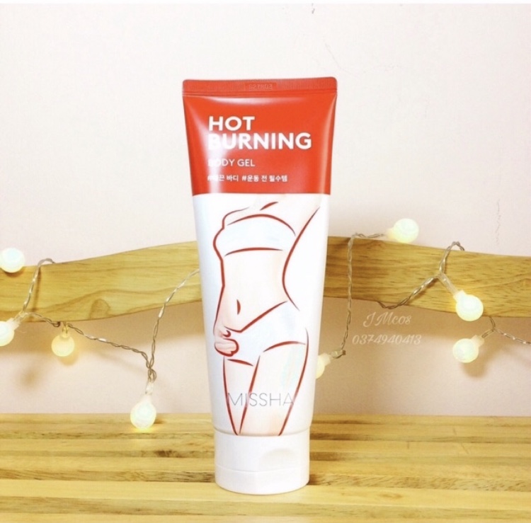 gel tan mỡ bụng missha