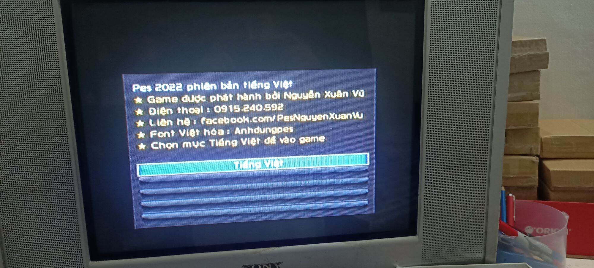 Game Ps2 Pes 2022 Tiếng Việt - Mixasale