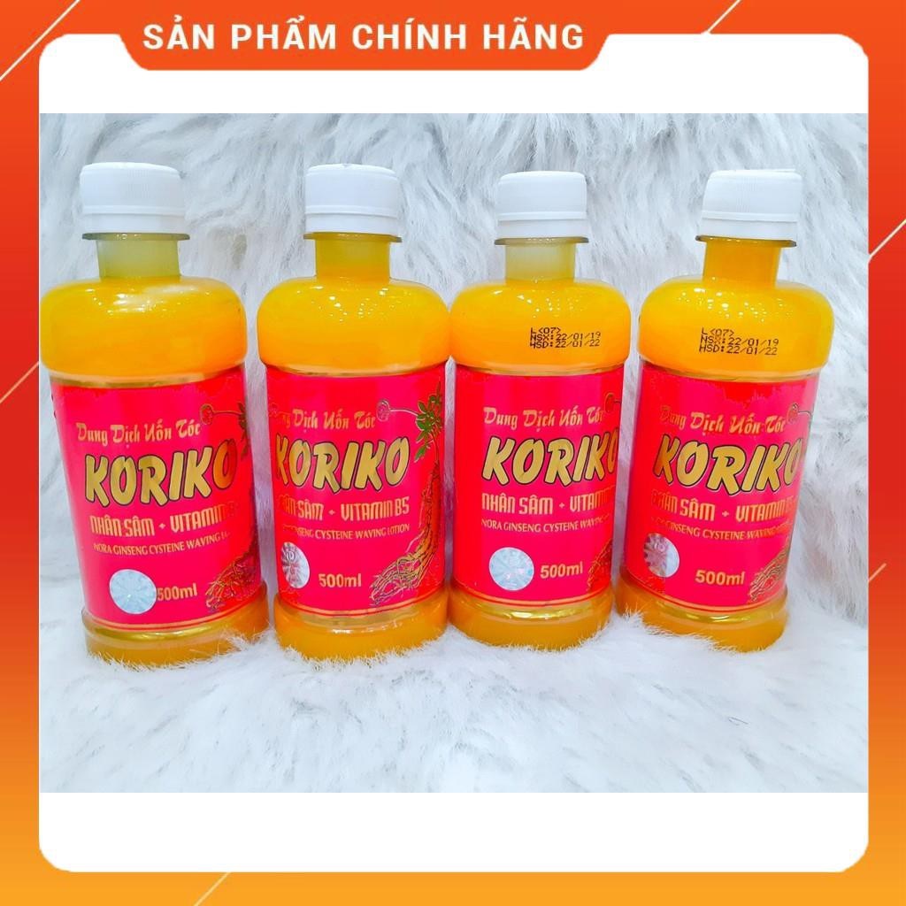 DUNG DỊCH UỐN TÓC NHÂN SÂM KORIKO 500ML