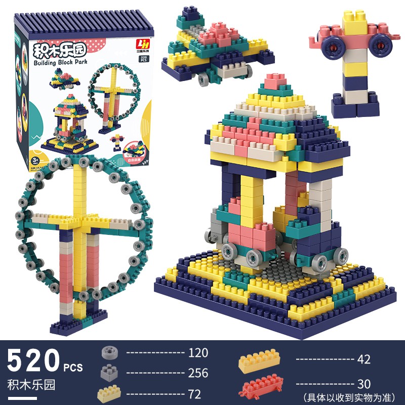 Đồ chơi xếp hình lego 520 chi tiết