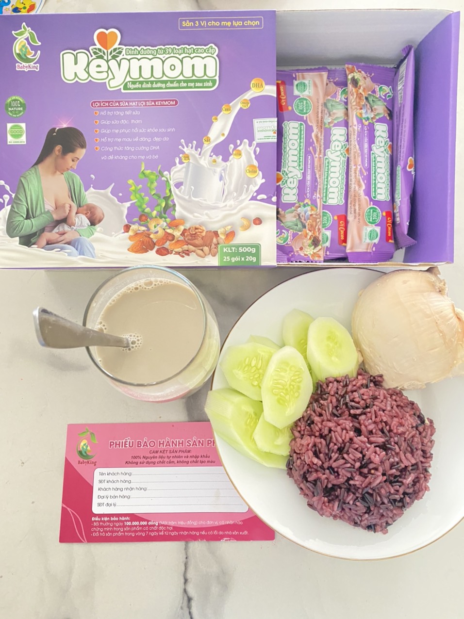 SỮA HẠT LỢI SỮA KEYMOM