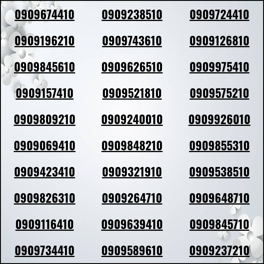 List sim mobifone 10 số đẹp phong thủy