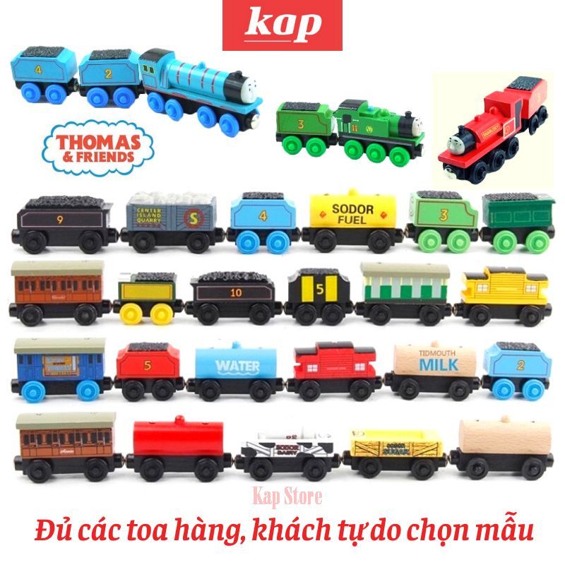 [HCM]Wooden Thomas & Friend Trailers Collection Playable on Wooden railway system