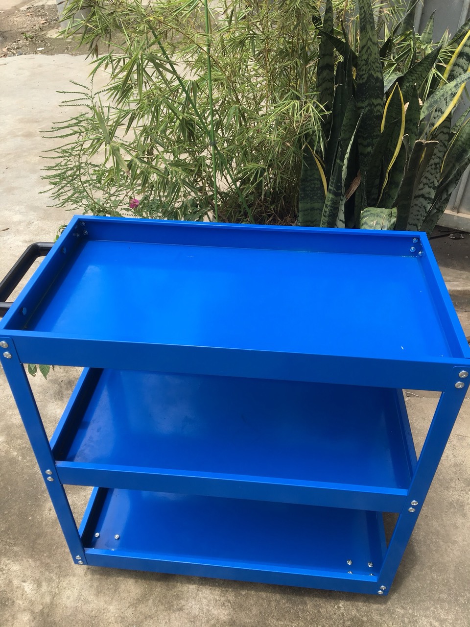 Xe Đẩy dụng cụ đồ nghề 3 tầng giá rẻ