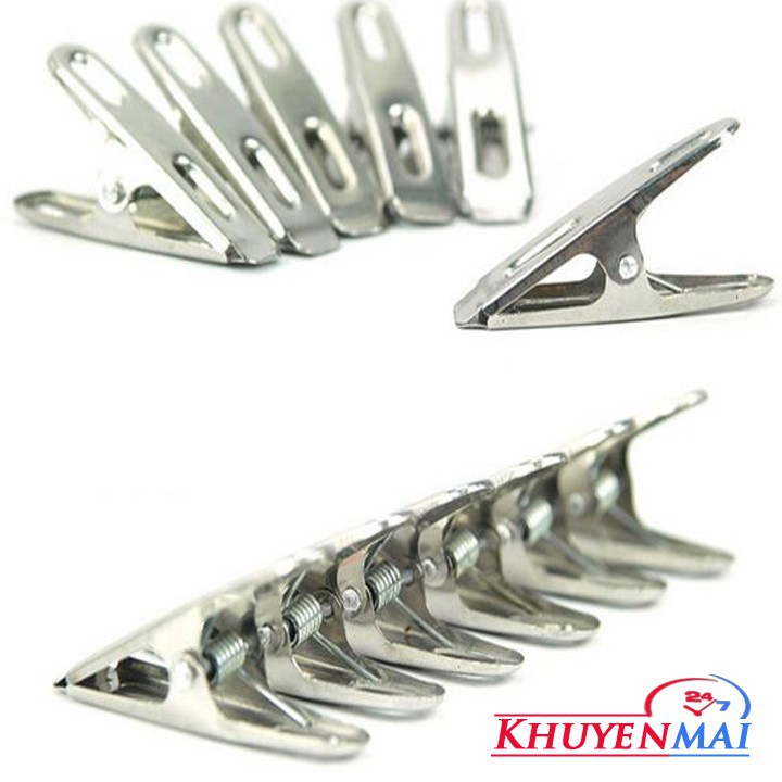 SET 20 KẸP QUẦN ÁO INOX CAO CẤP