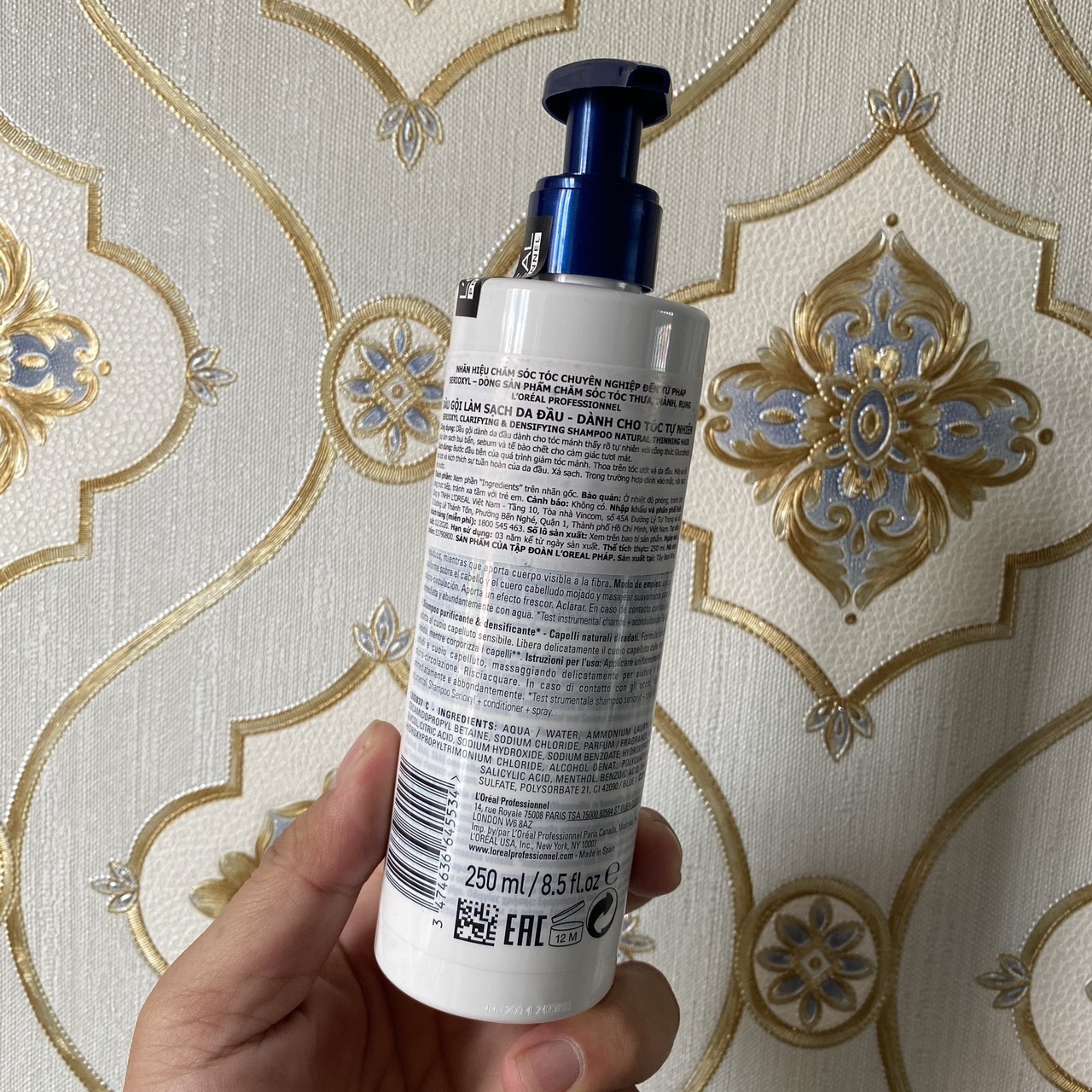 Dầu gội kích thích mọc tóc L'oreal Serioxyl Fuller 250ml