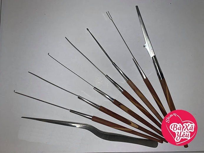 Bộ Ráy Tai Cây Gỗ Thanh Sơn 8 món