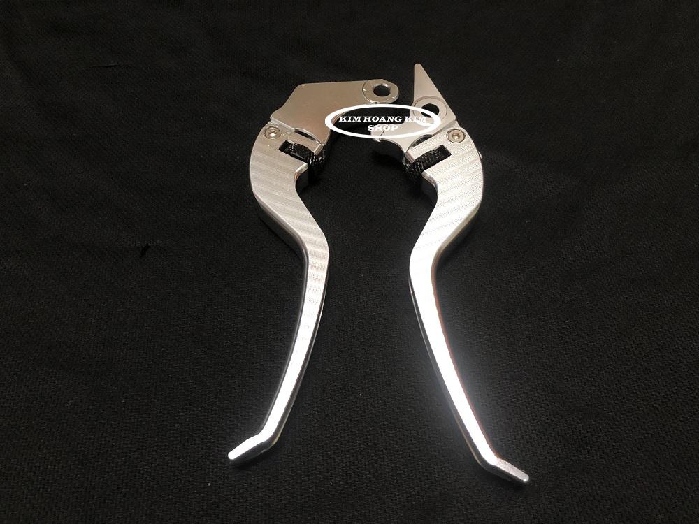 Tay thắng côn RCB V6 dành cho EXCITER,WINNER...(màu bạc)