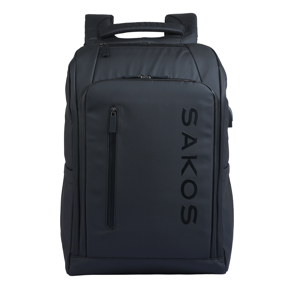 Balo Laptop Cao Cấp SAKOS MORALE 15.6 inch - Gọn Nhẹ, Nhiều Ngăn, Cổng sạc USB