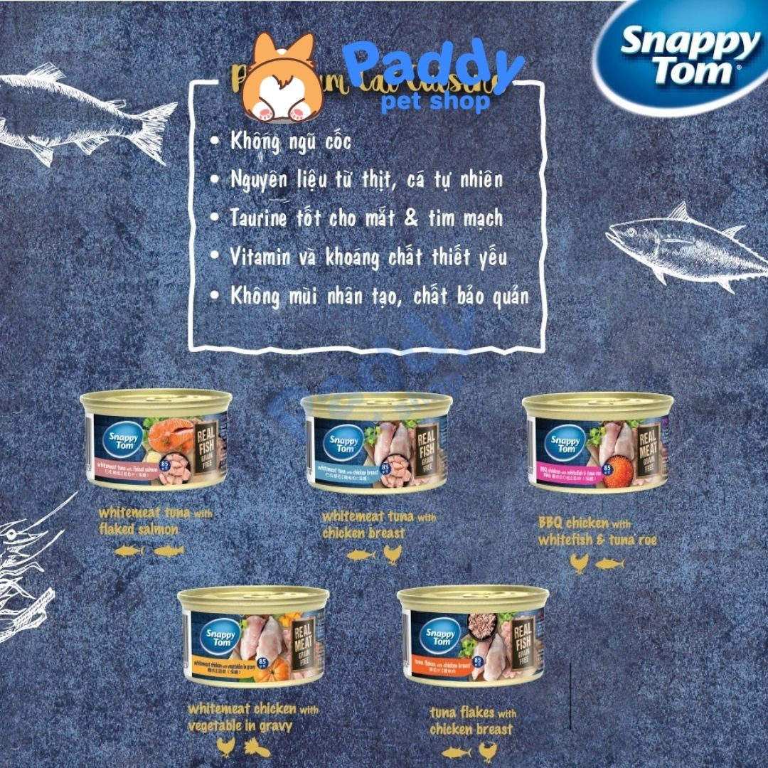 Pate Cho Mèo Snappy Tom Premium