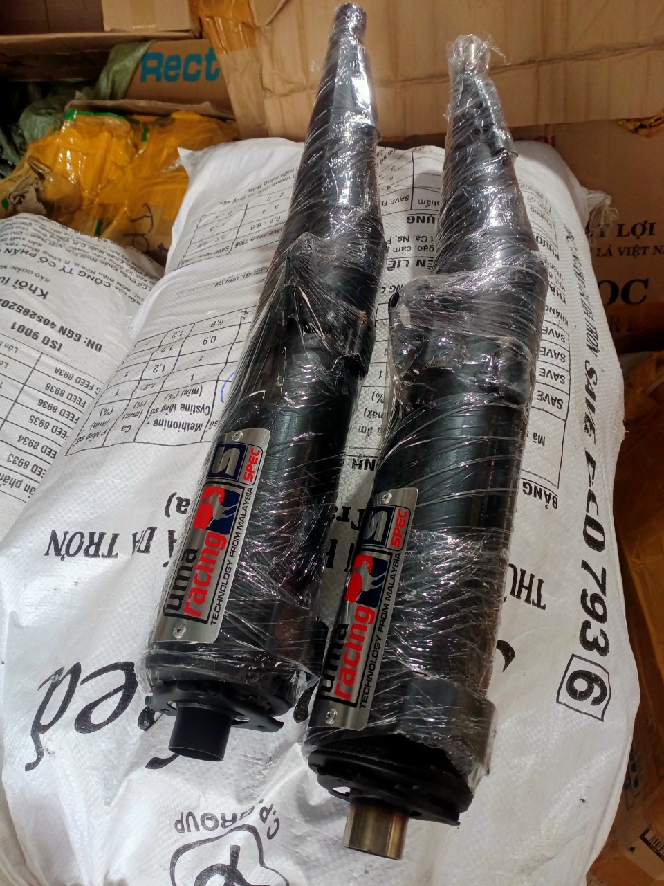 pô uma lắp xe exciter 150