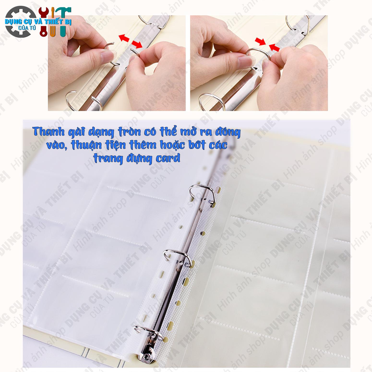 SỔ ĐỰNG NAME CARD, VISIT 400 CARDS CARD
