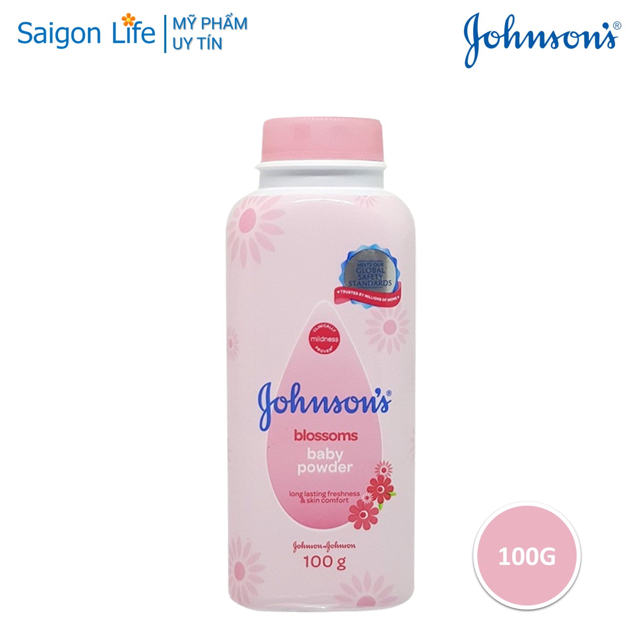 Phấn Rôm Johnson s Baby Hương Hoa Blossom Baby Powder 100g