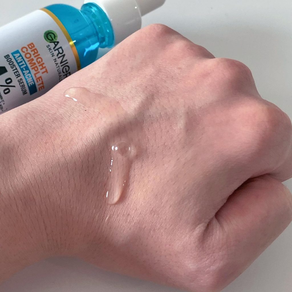 Tinh chất Garnier Bright Complete Anti Acne Booster 4% 7,5ml