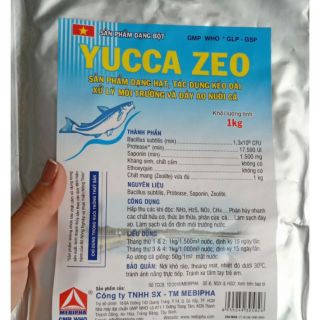 Yucca Zeo xử lý môi trường và đáy ao nuôi cá 1kg thumbnail