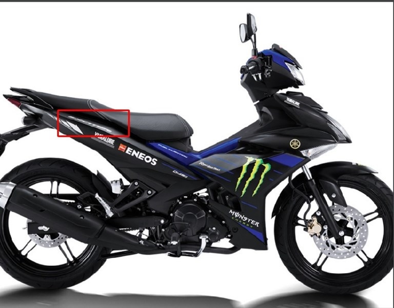 Tem sườn Ex 150 Led 2019 chử Exciter ( Monster ENEOS ) ( 1 Miếng ) 2NDF17BP0000