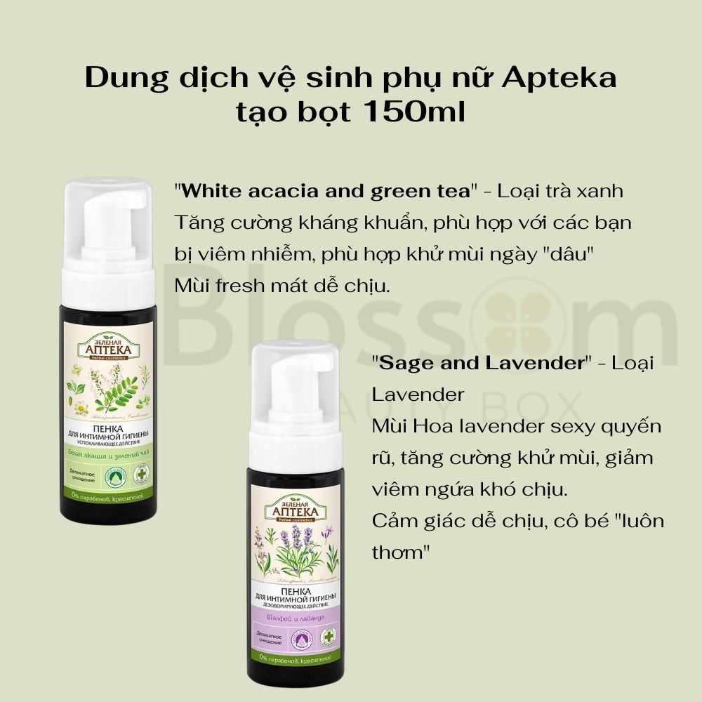 Dung dịch vệ sinh phụ nữ APTEKA