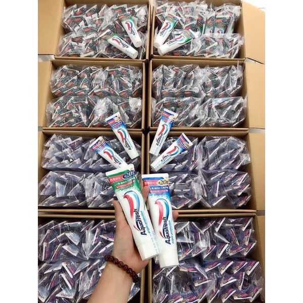 Kem Đánh Răng Aquafresh 160g Nhật Bản (tặng 20g)