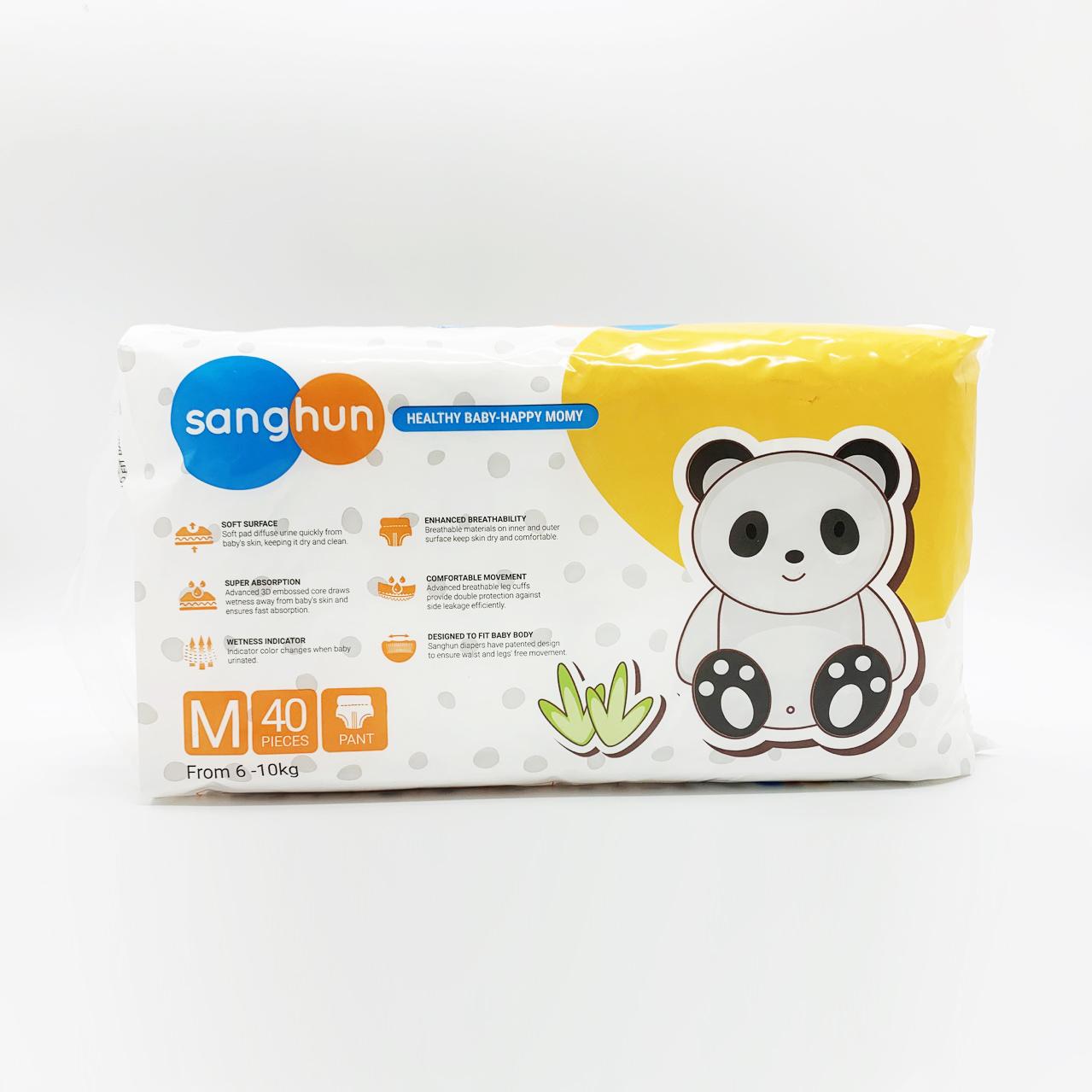 Bỉm – Tã quần Sanghun cho bé (6-23kg)