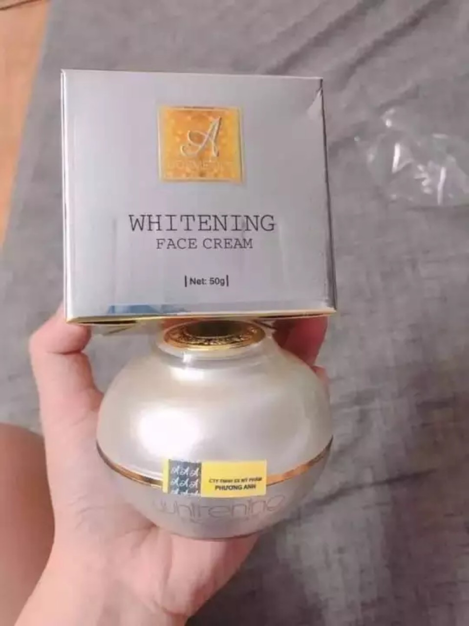 Kem face pháp a cosmetic whitening 50g chính hãng 100% trắng da khử nám tàn nhang hiệu quả