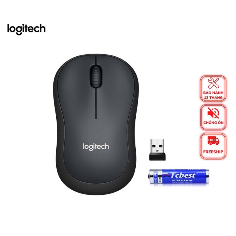 Xả Chuột không dây Logitech Silent M220 không tiếng ồn
