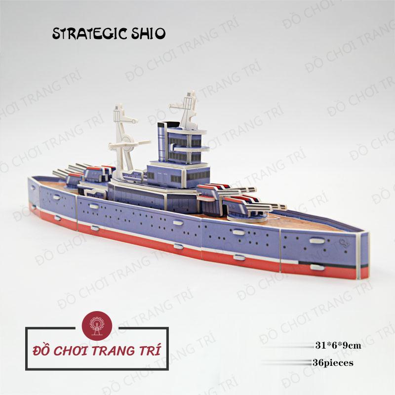 Đồ chơi lắp ráp - Mô hình tàu thủy - Loại 1