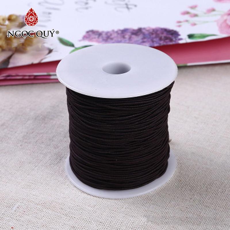 [HCM]Cuộn dây vải thun (Đường kính dây 1mm dài 100m) - Ngọc Qúy Gemstones